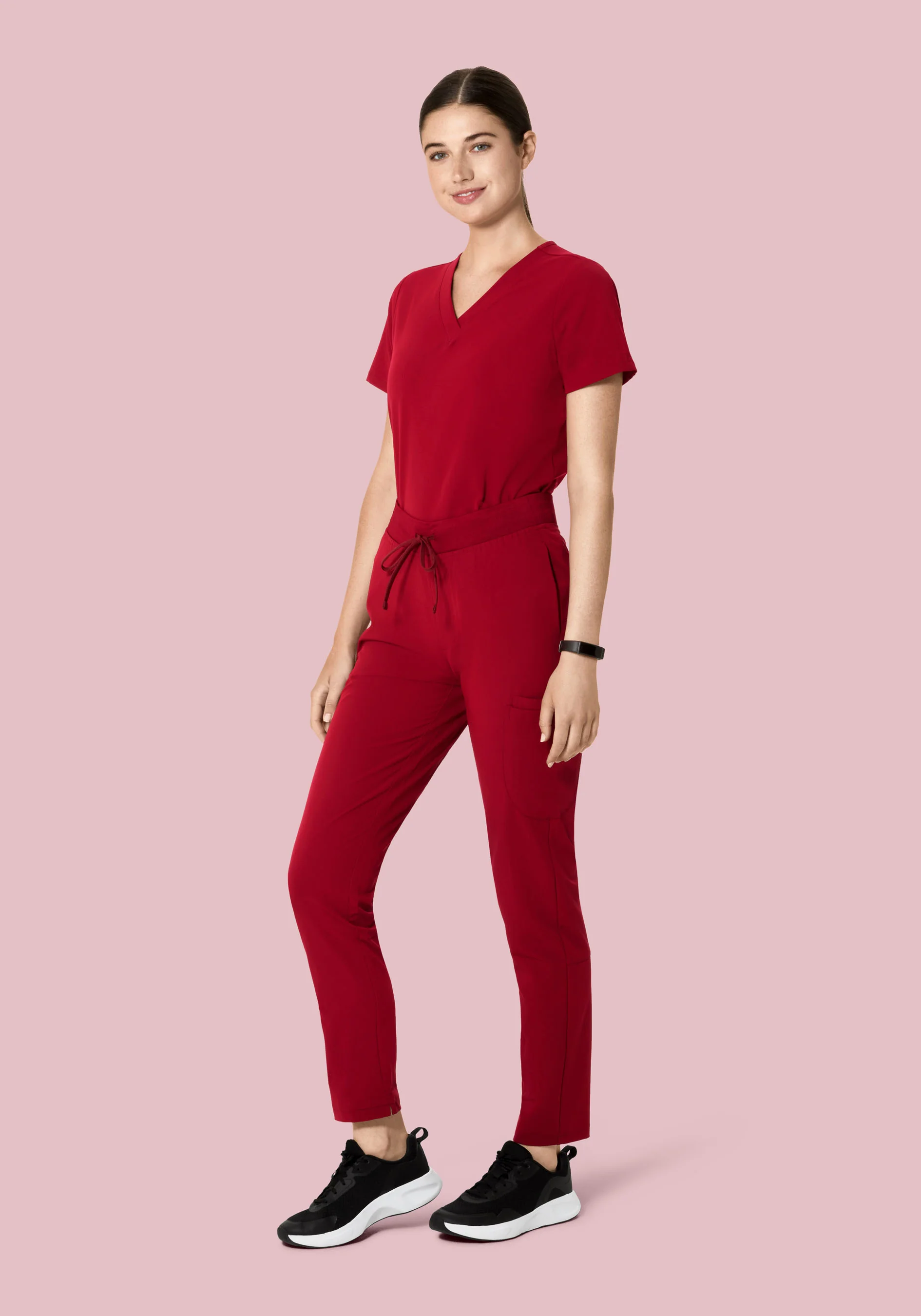 6 Pocket Slim Pants Cardinal - Image 4