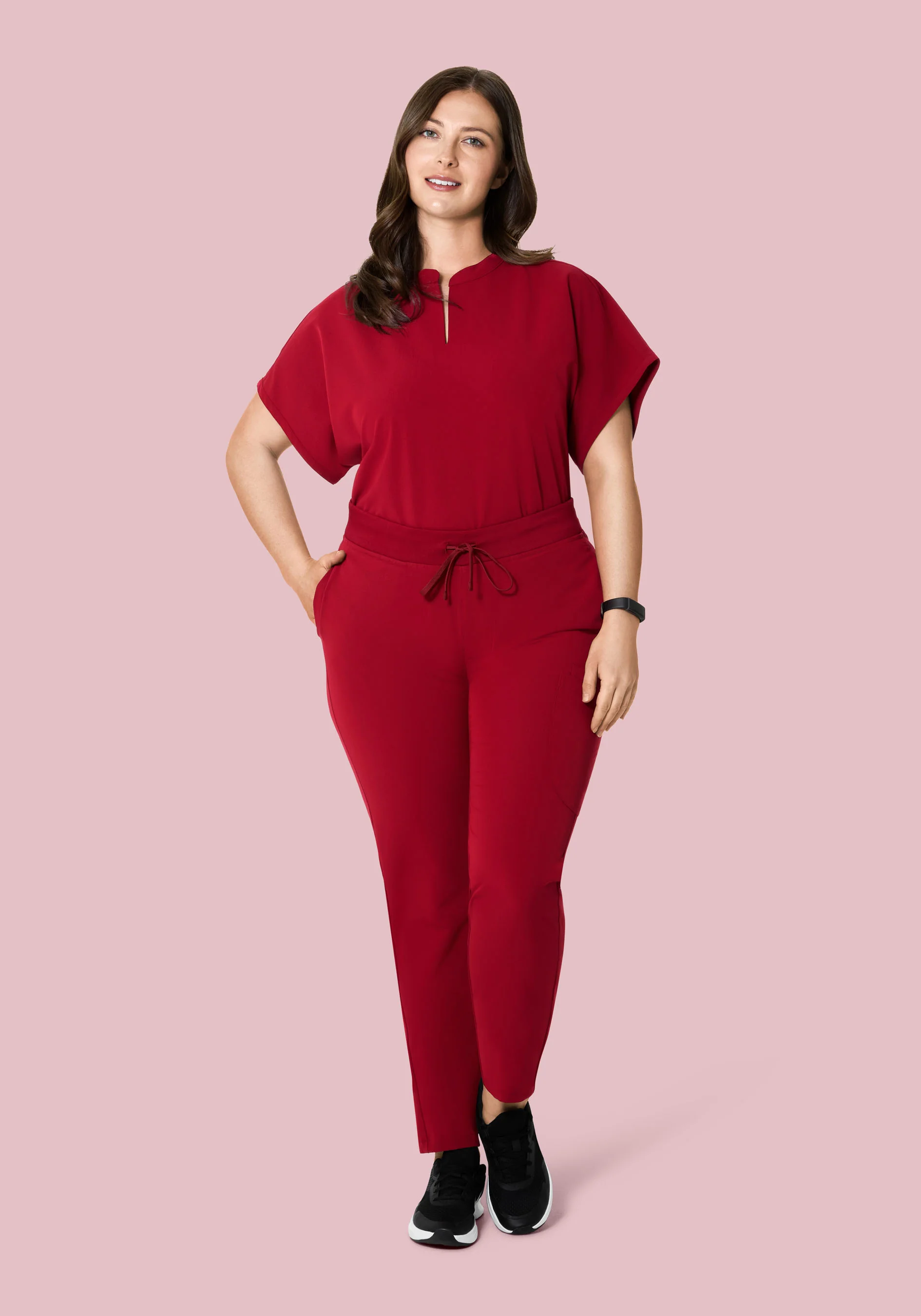 6 Pocket Slim Pants Cardinal - Image 7