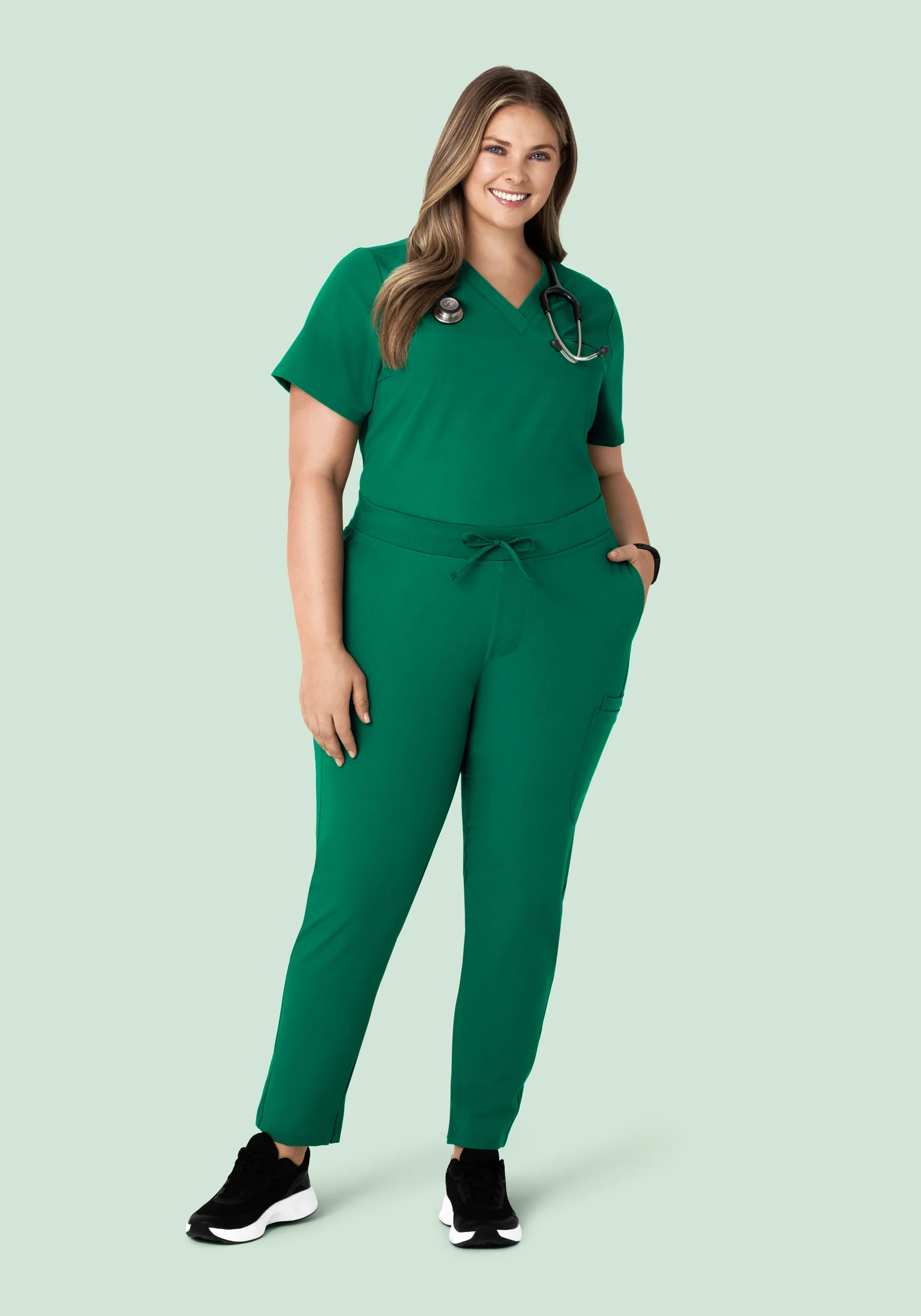 6 Pocket Slim Pants Envy Green - Image 5