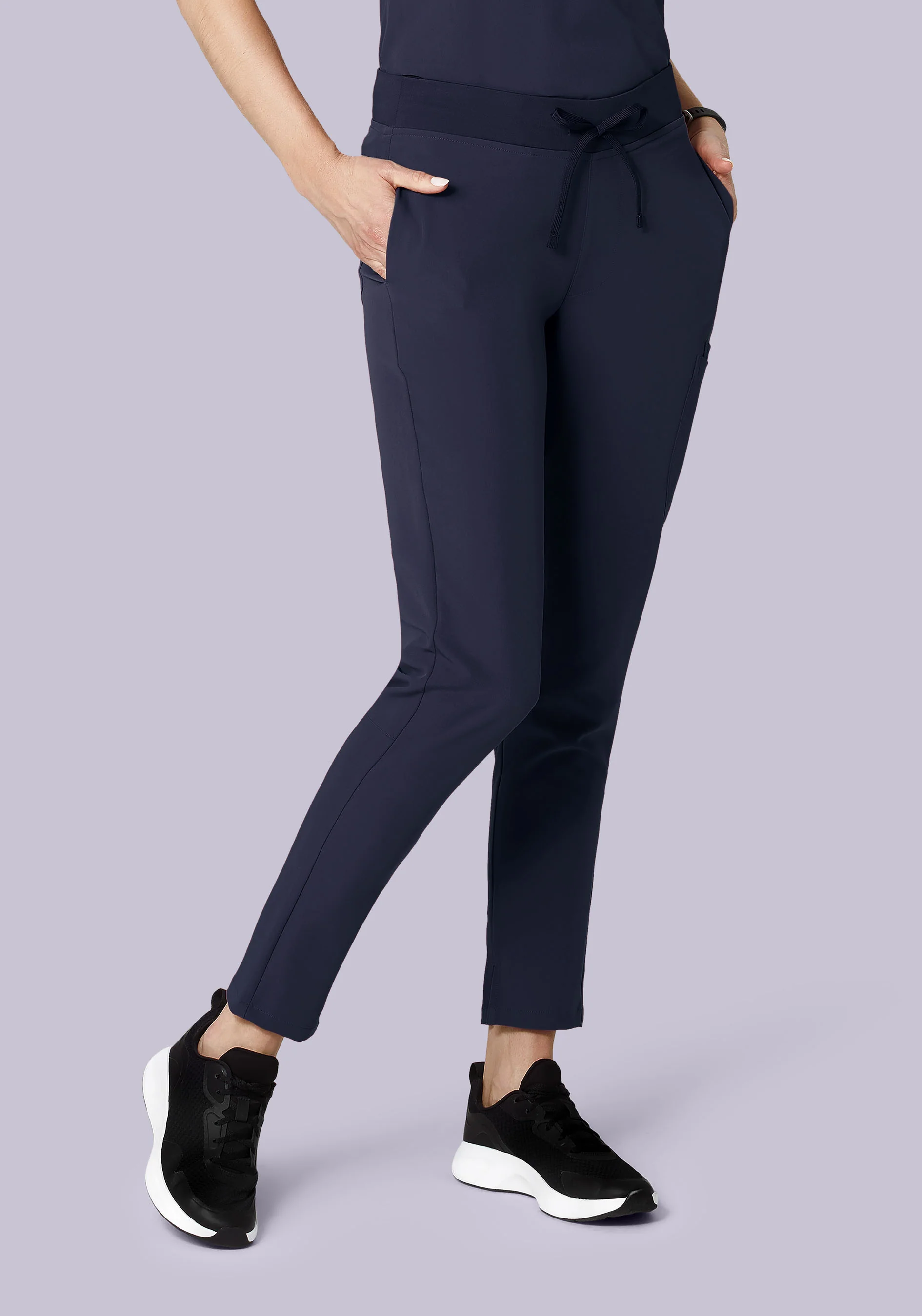 6 Pocket Slim Pants Steel