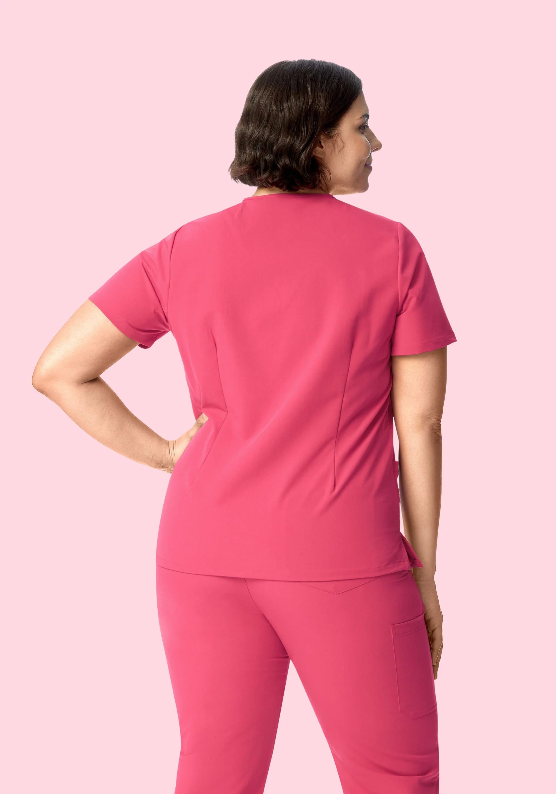 6 Pocket Top Carmine - Image 5