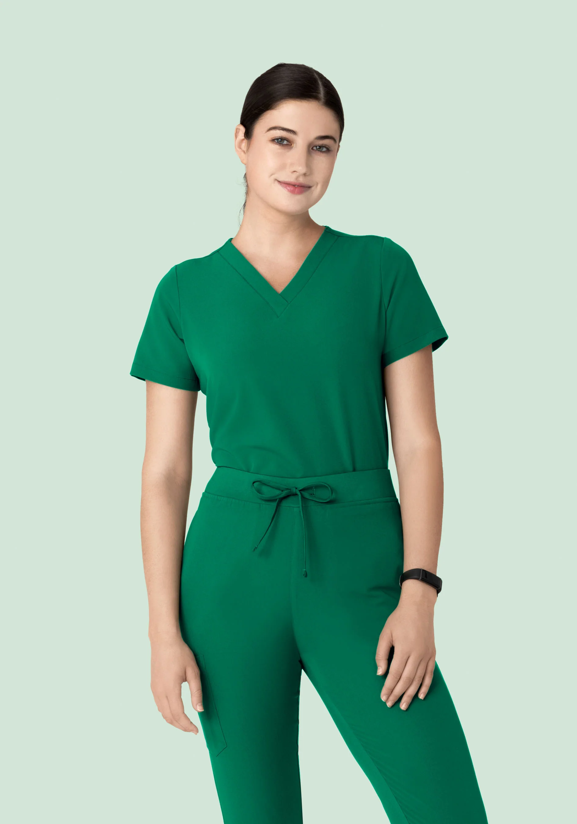 6 Pocket Top Envy Green - Image 2