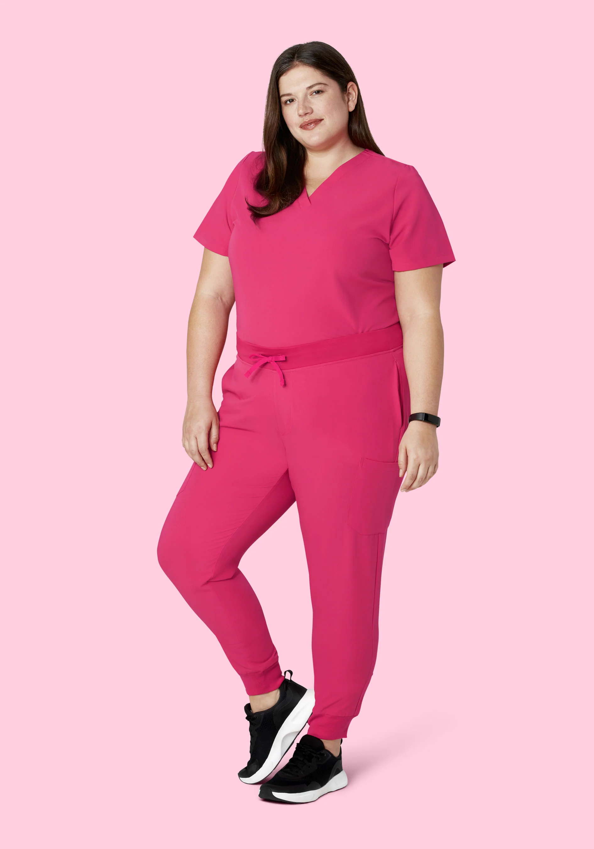6 Pocket Top Hot Pink - Image 7