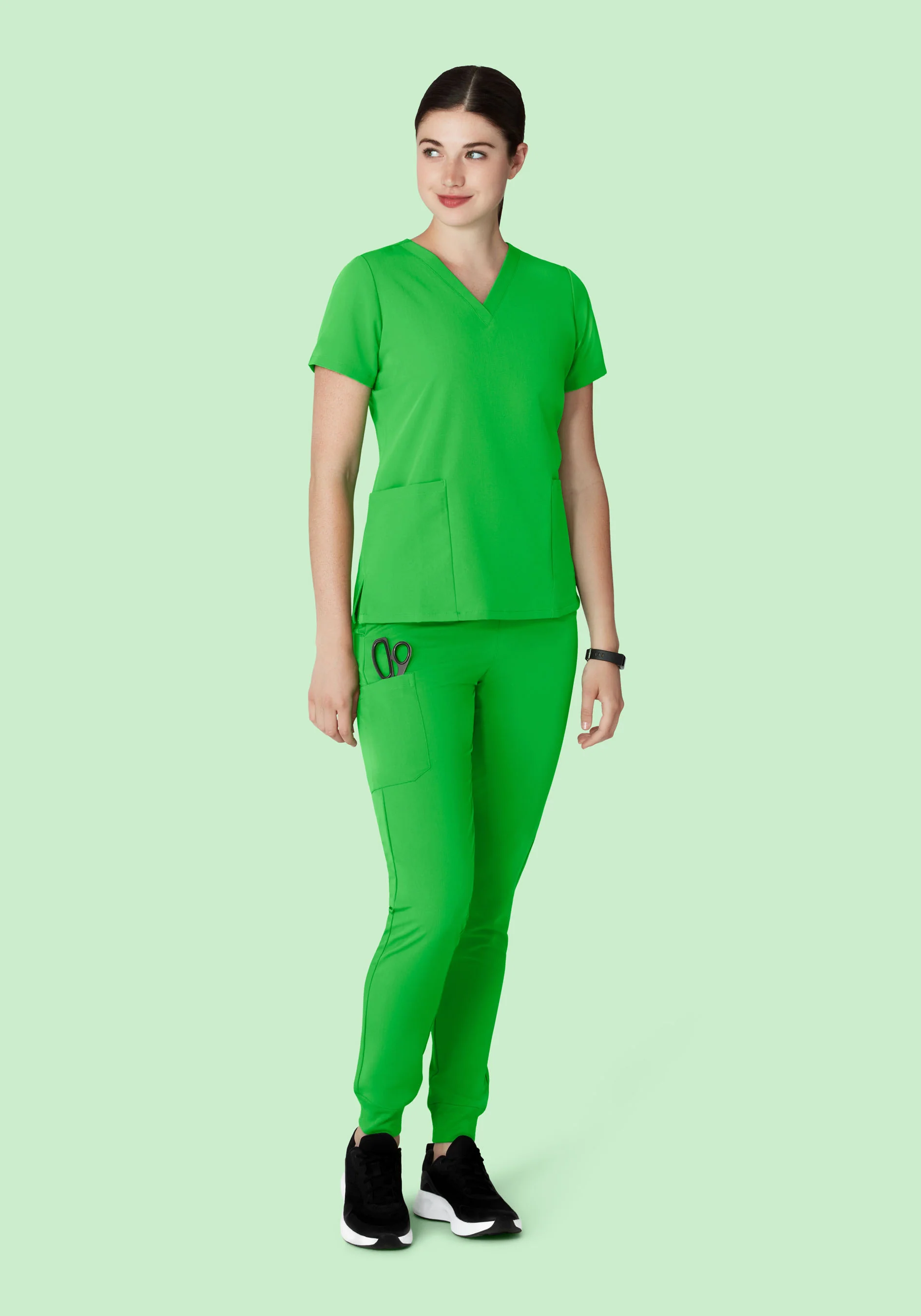 6 Pocket Top Kelly Green - Image 5