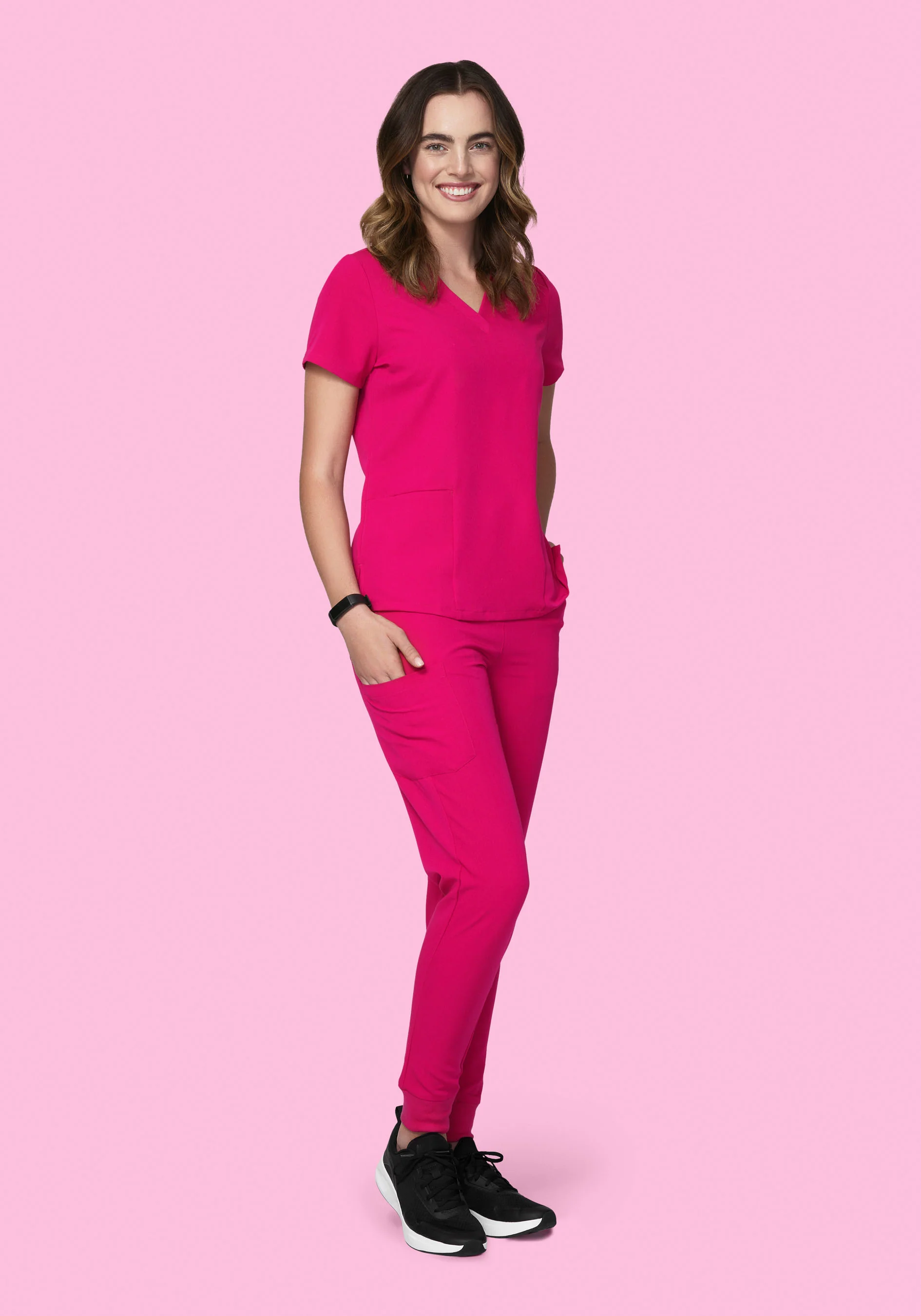 6 Pocket Top Raspberry - Image 4