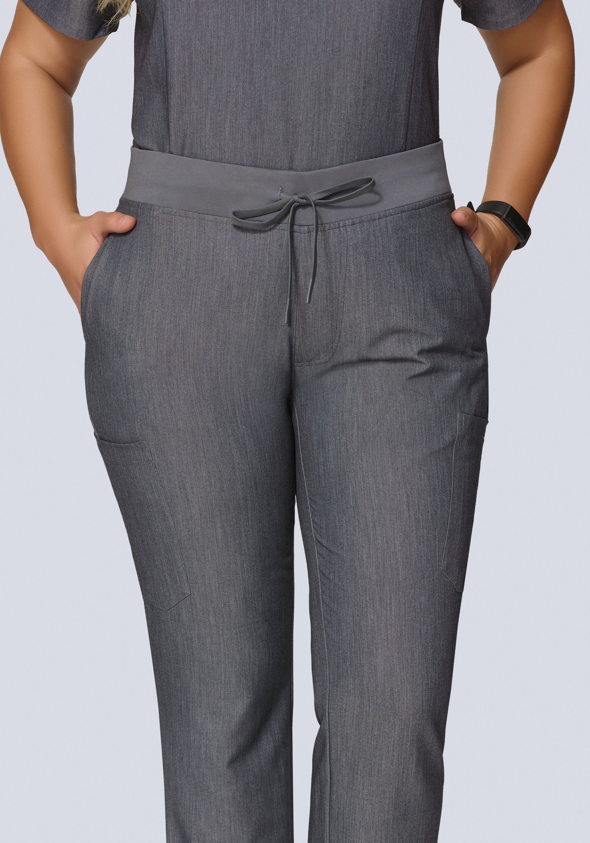 9 Pocket Cargo Pants Gray - Image 3