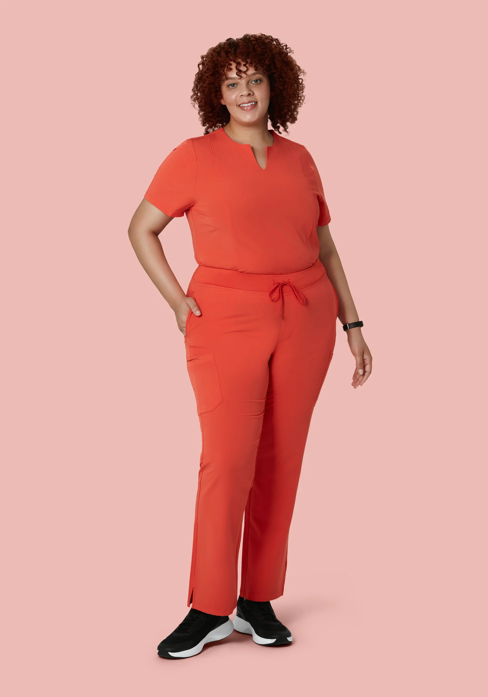 9 Pocket Cargo Pants Terracotta - Image 7