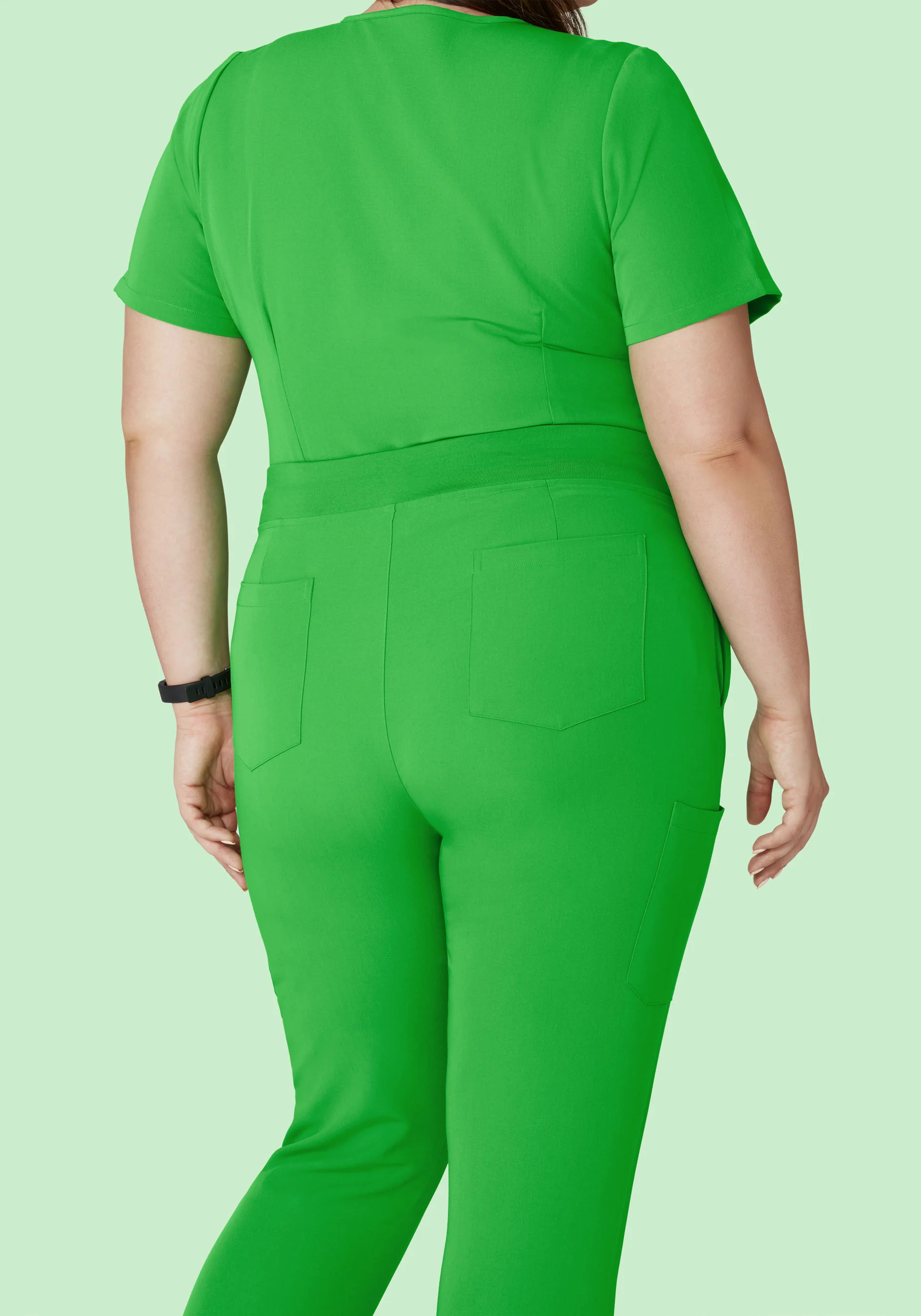 9 Pocket Joggers Kelly Green - Image 9