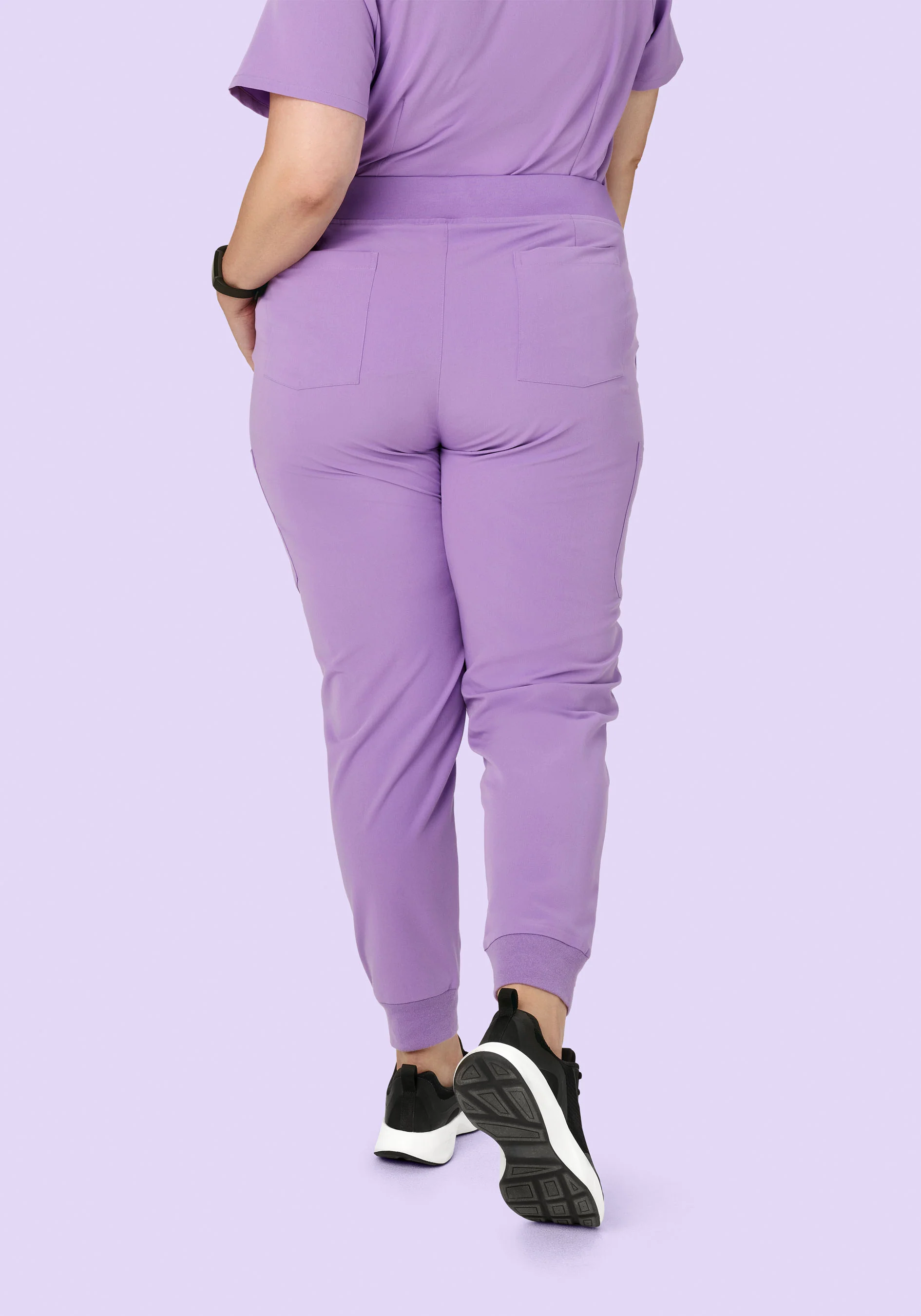 9 Pocket Joggers Lavender - Image 8