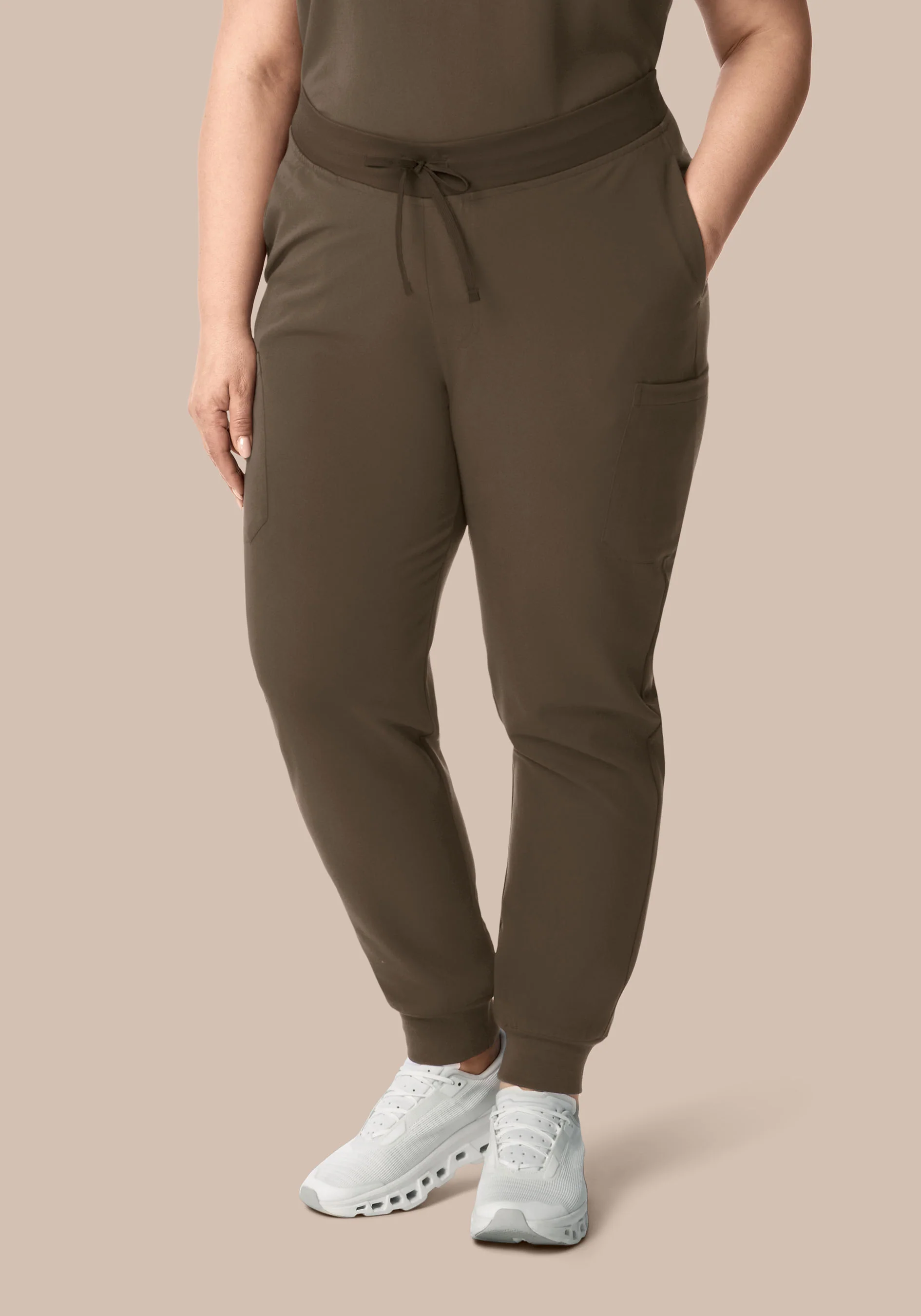 9 Pocket Joggers Truffle - Image 5
