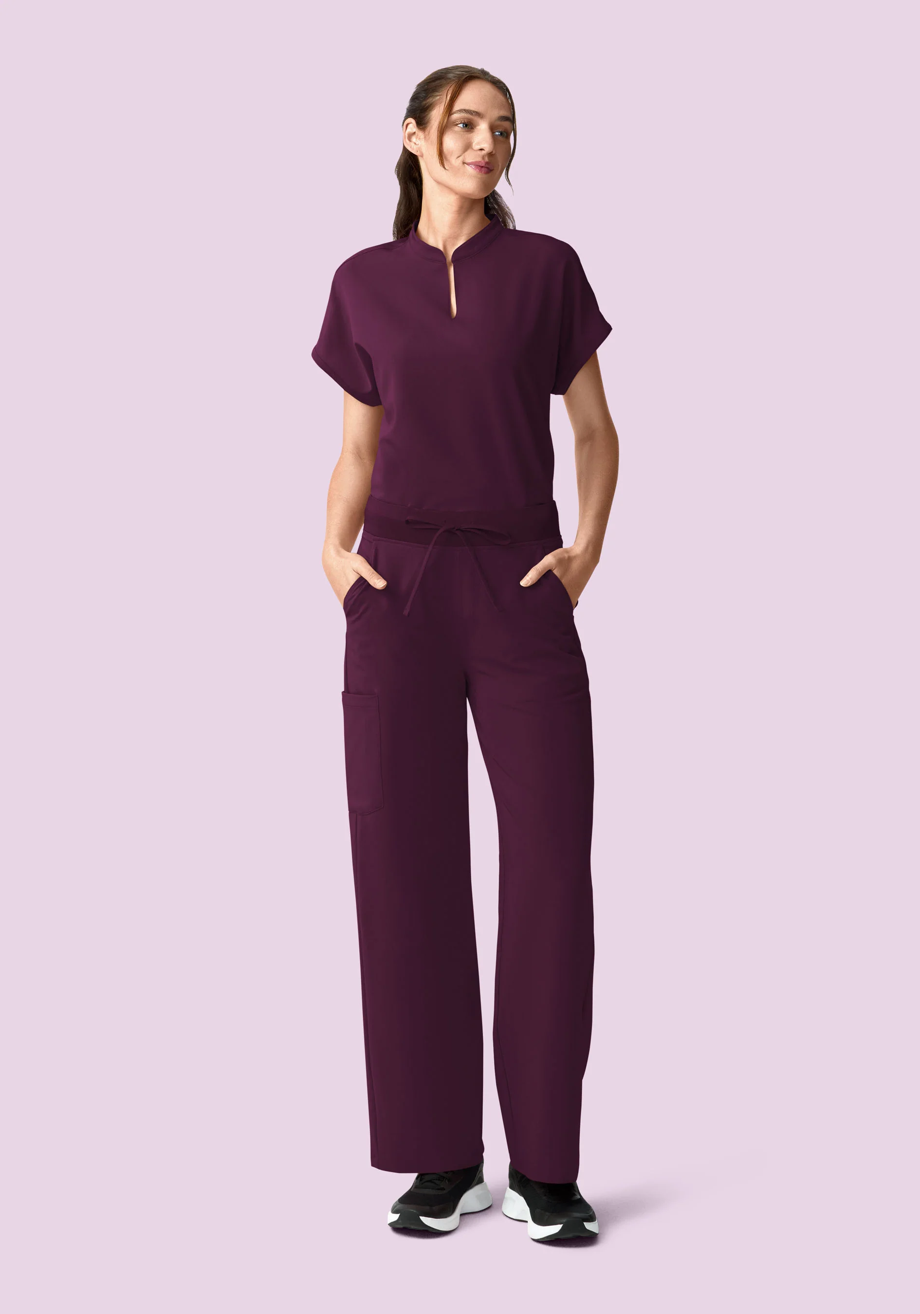 High Waisted Wide Leg Açaí - Image 5