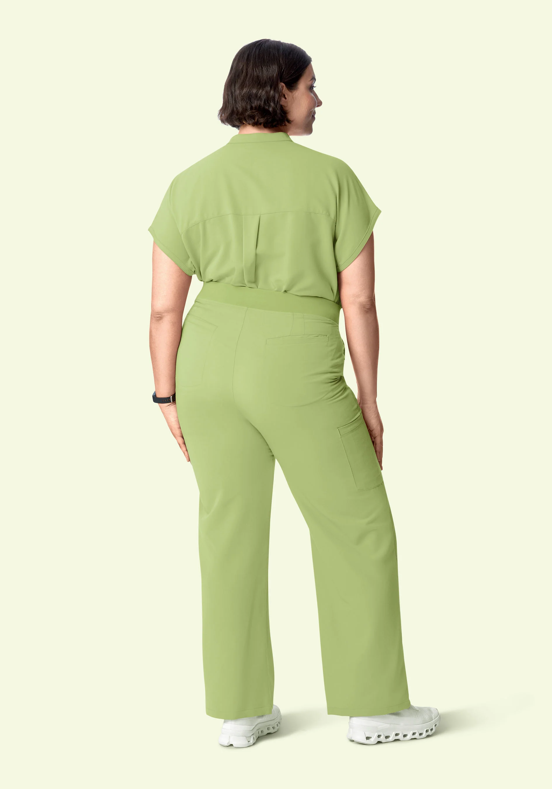 High Waisted Wide Leg Fern - Image 6