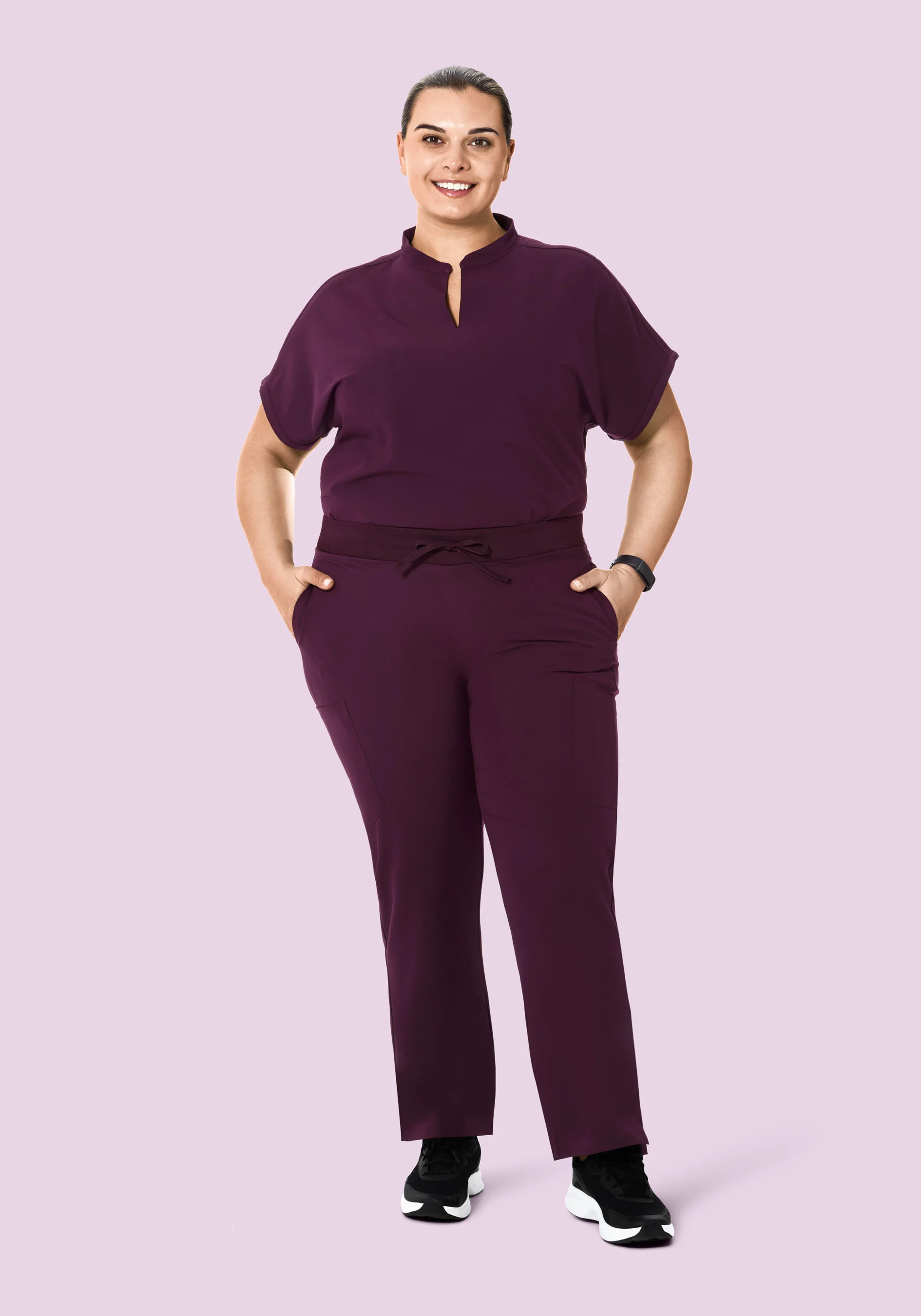 Mandarin Dolman Top Açaí - Image 7