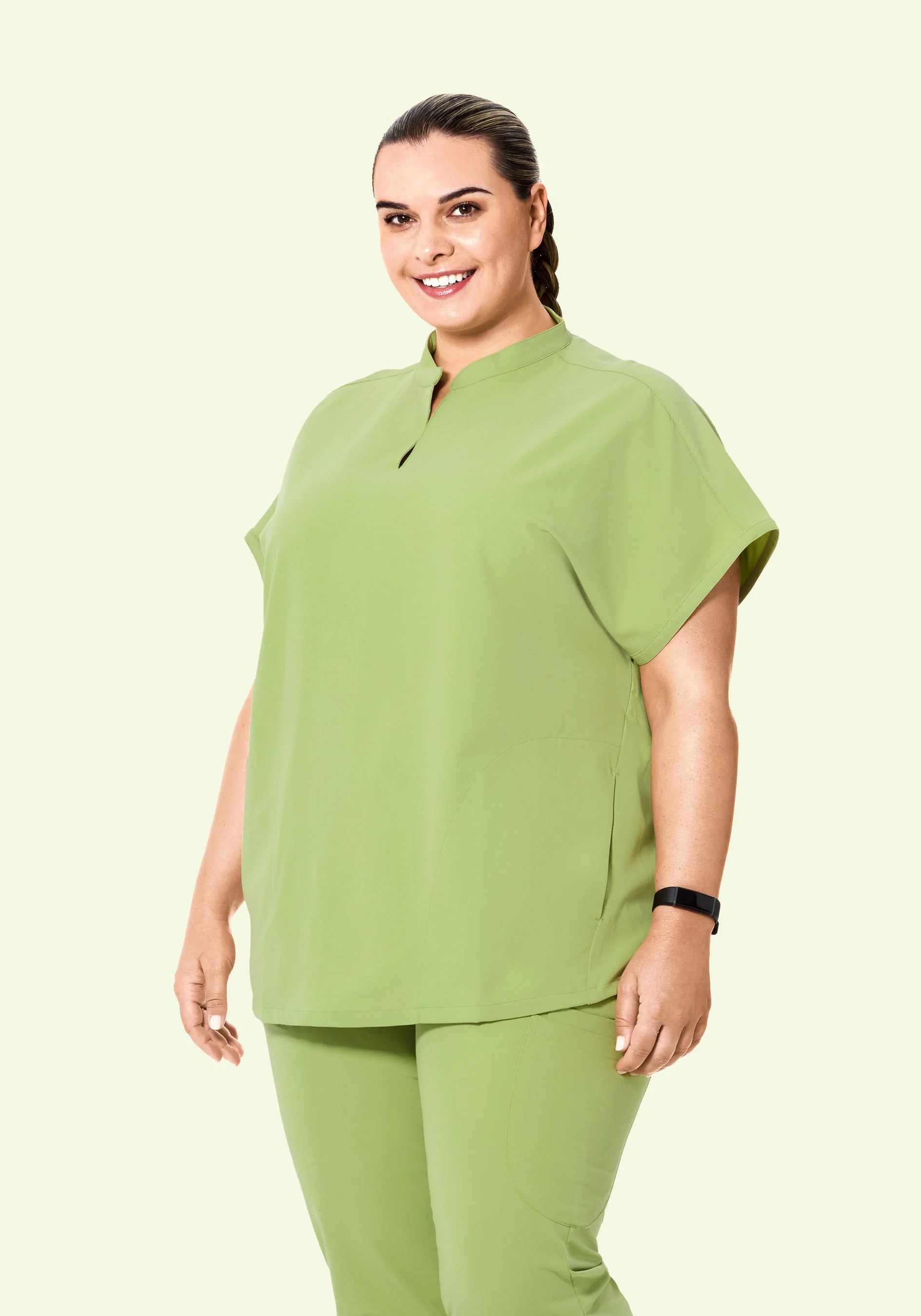 Mandarin Dolman Top Fern - Image 7