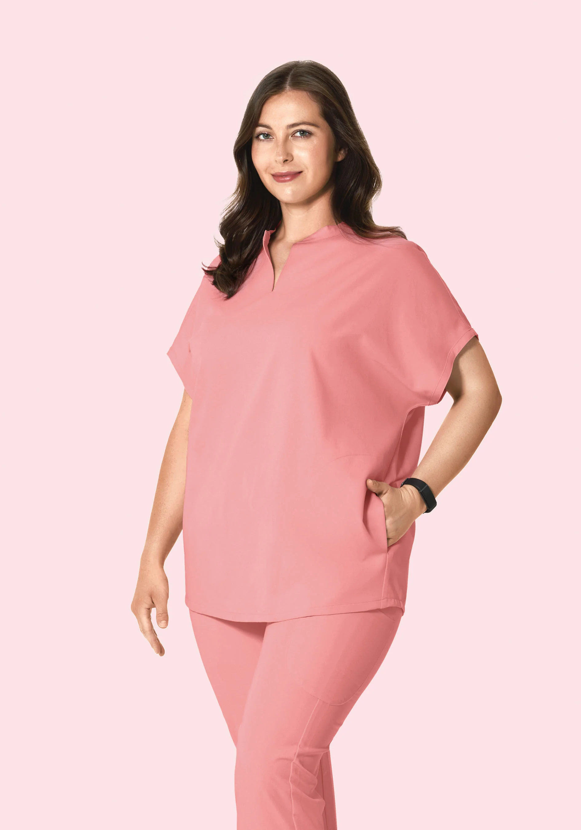 Mandarin Dolman Top Sorbet - Image 5