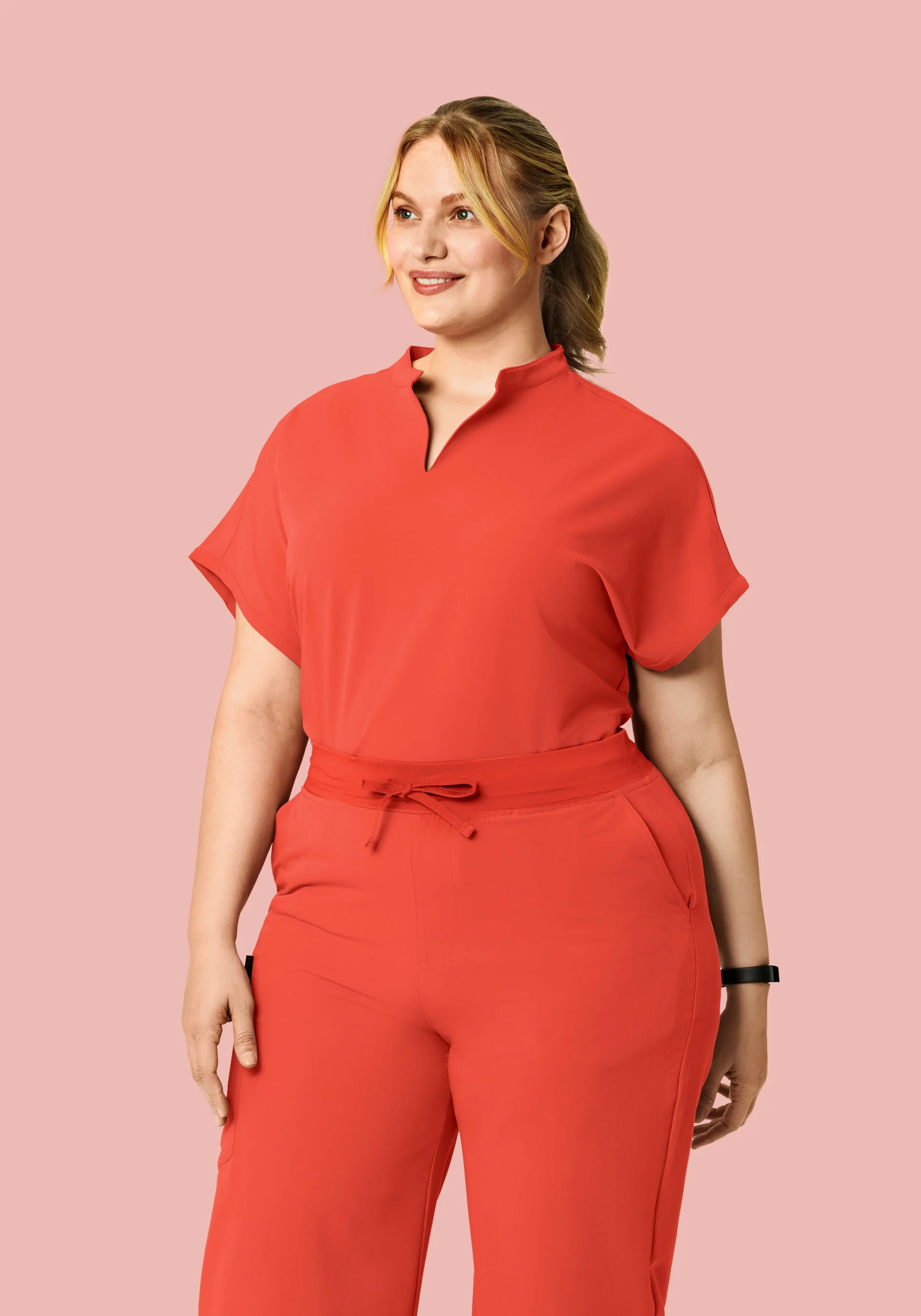 Mandarin Dolman Top Terracotta - Image 6
