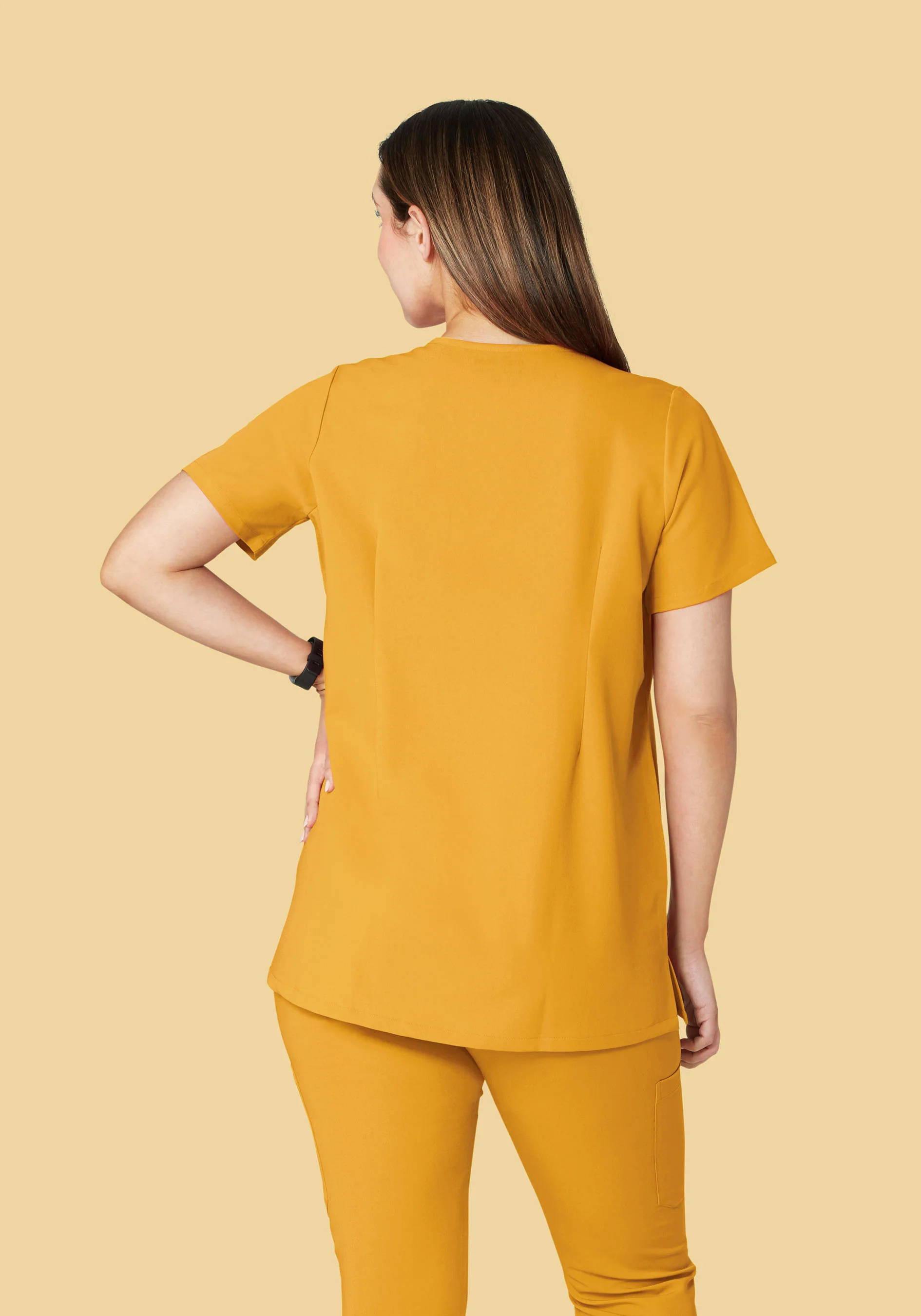 Maternity One Pocket Top Honey - Image 2
