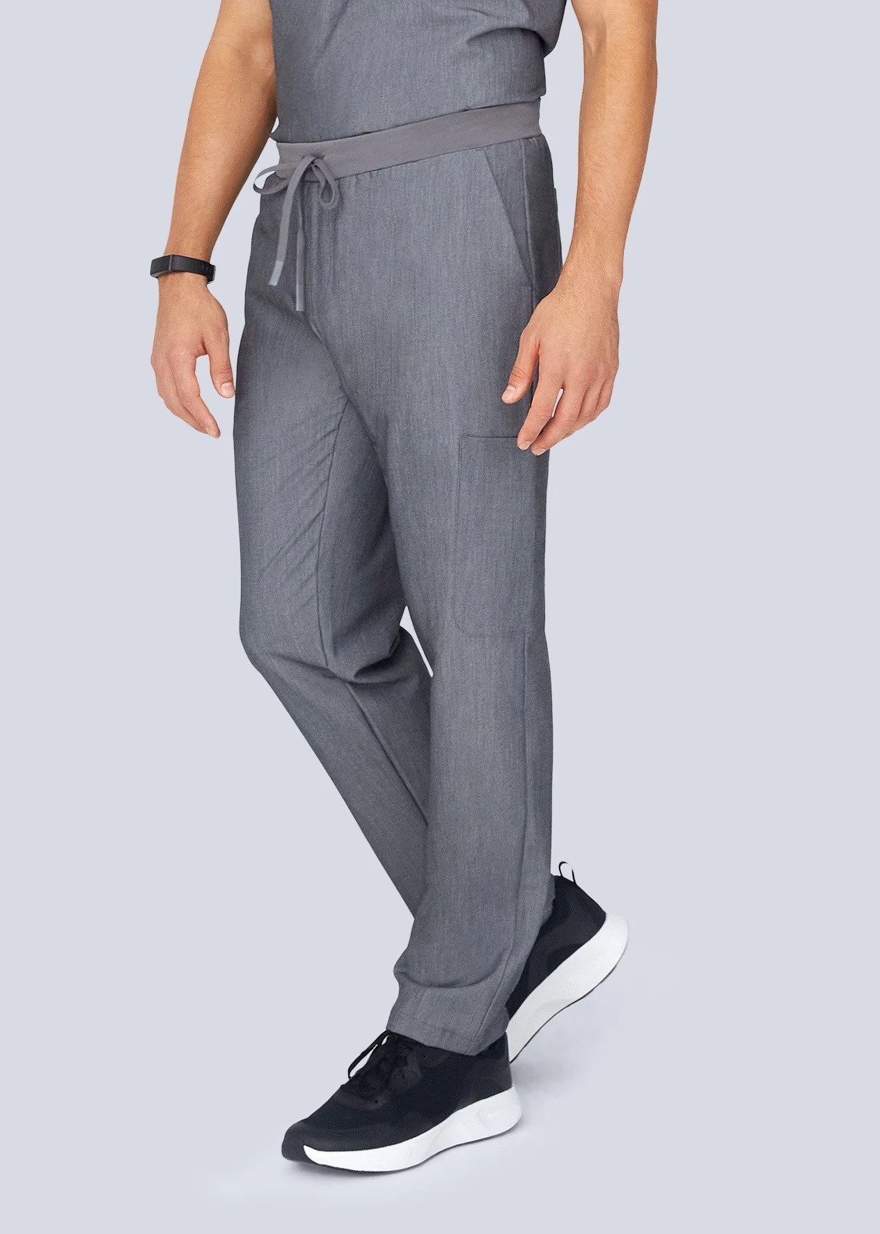 7 Pocket Cargos Gray - Image 3