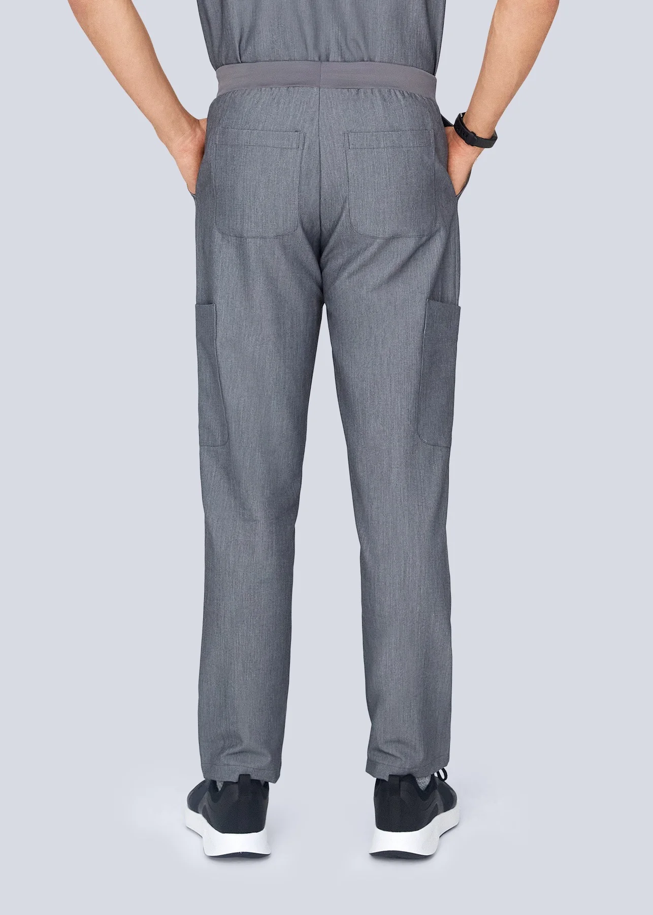 7 Pocket Cargos Gray - Image 4