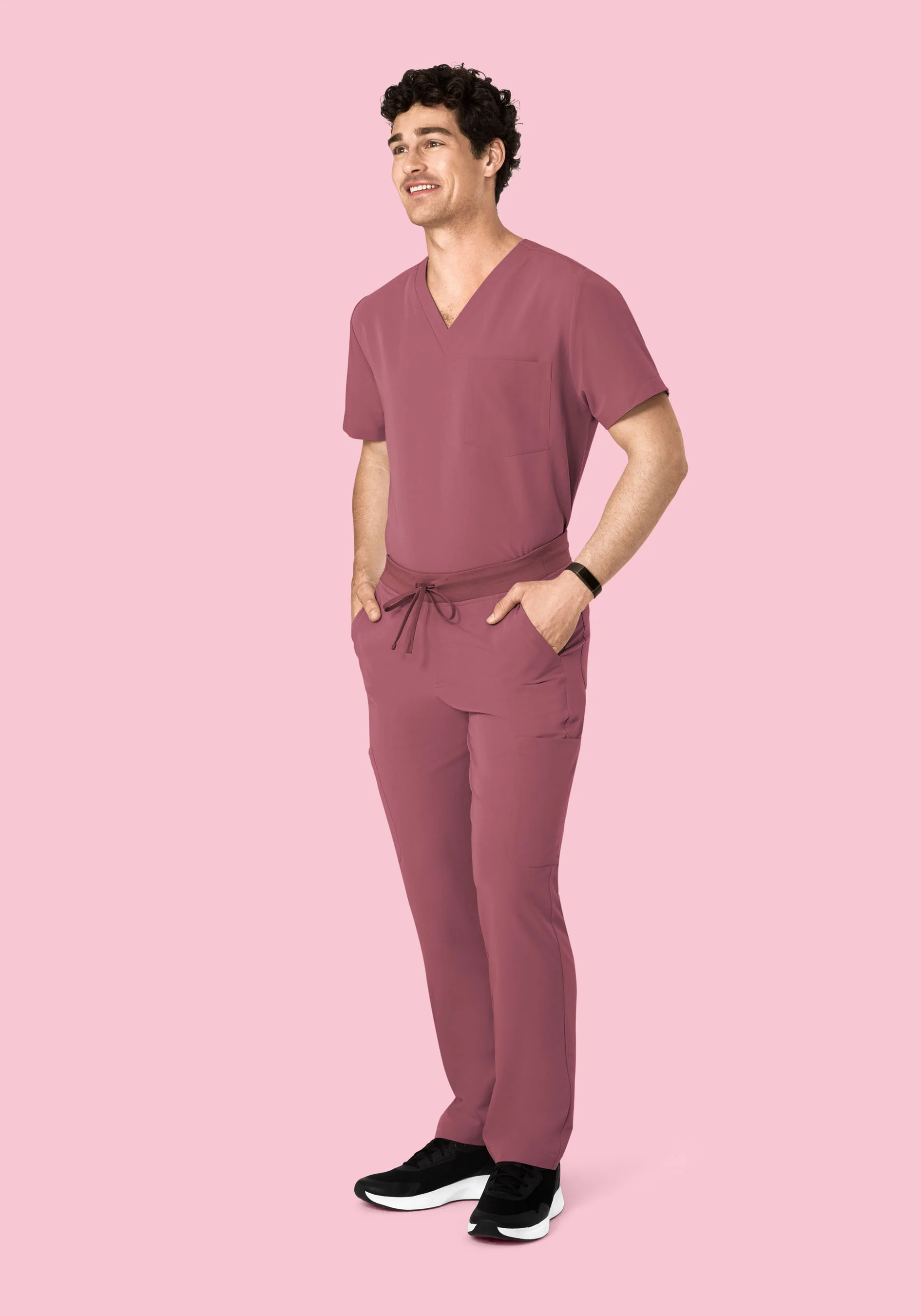7 Pocket Cargos Mauve - Image 2
