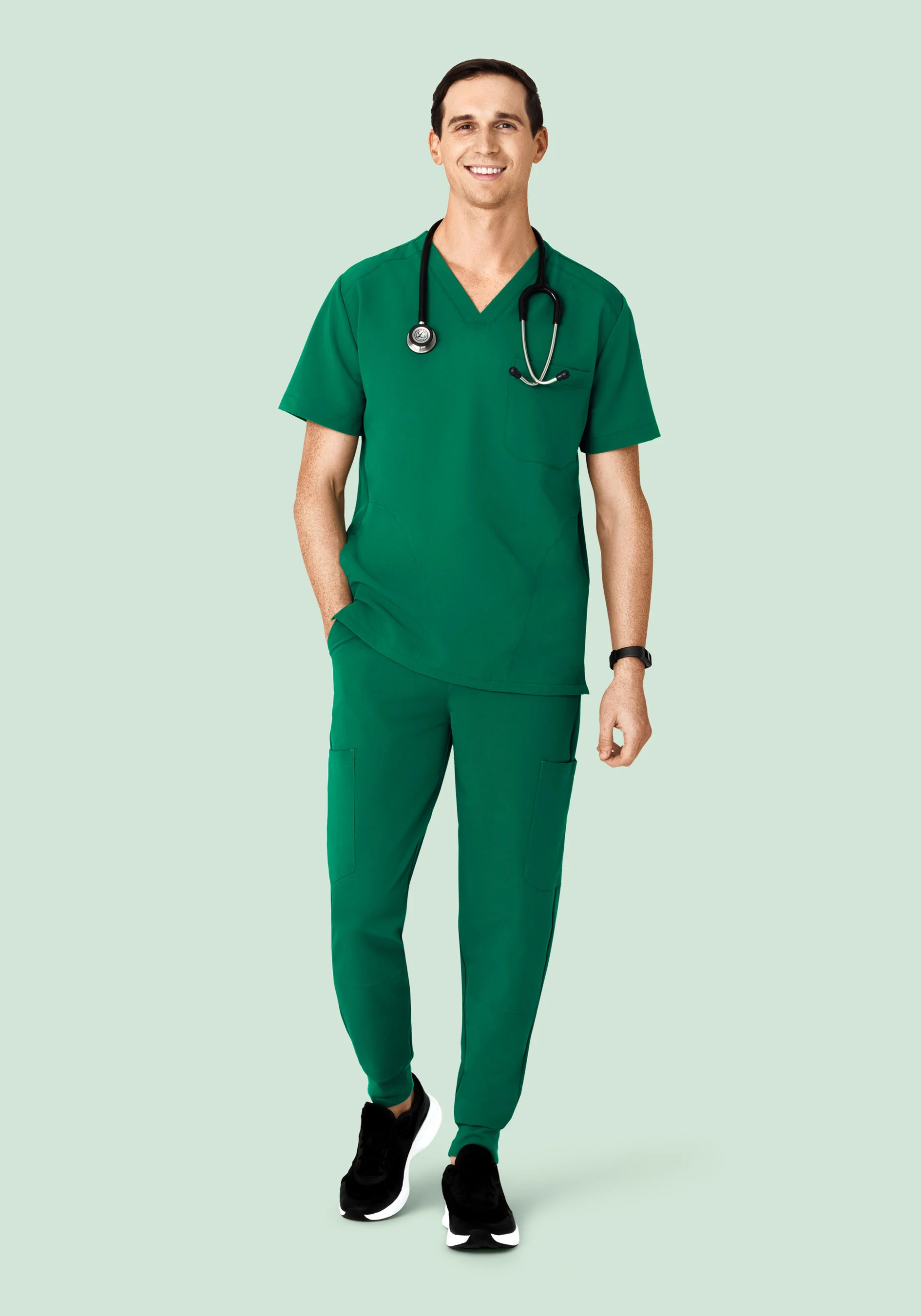 Three Pocket Top Envy Green - Image 3