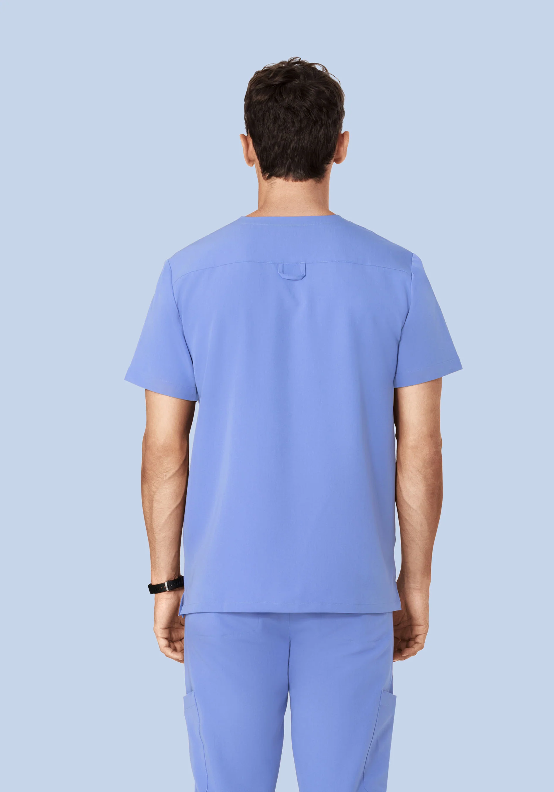 Three Pocket Top French Blue - Image 4