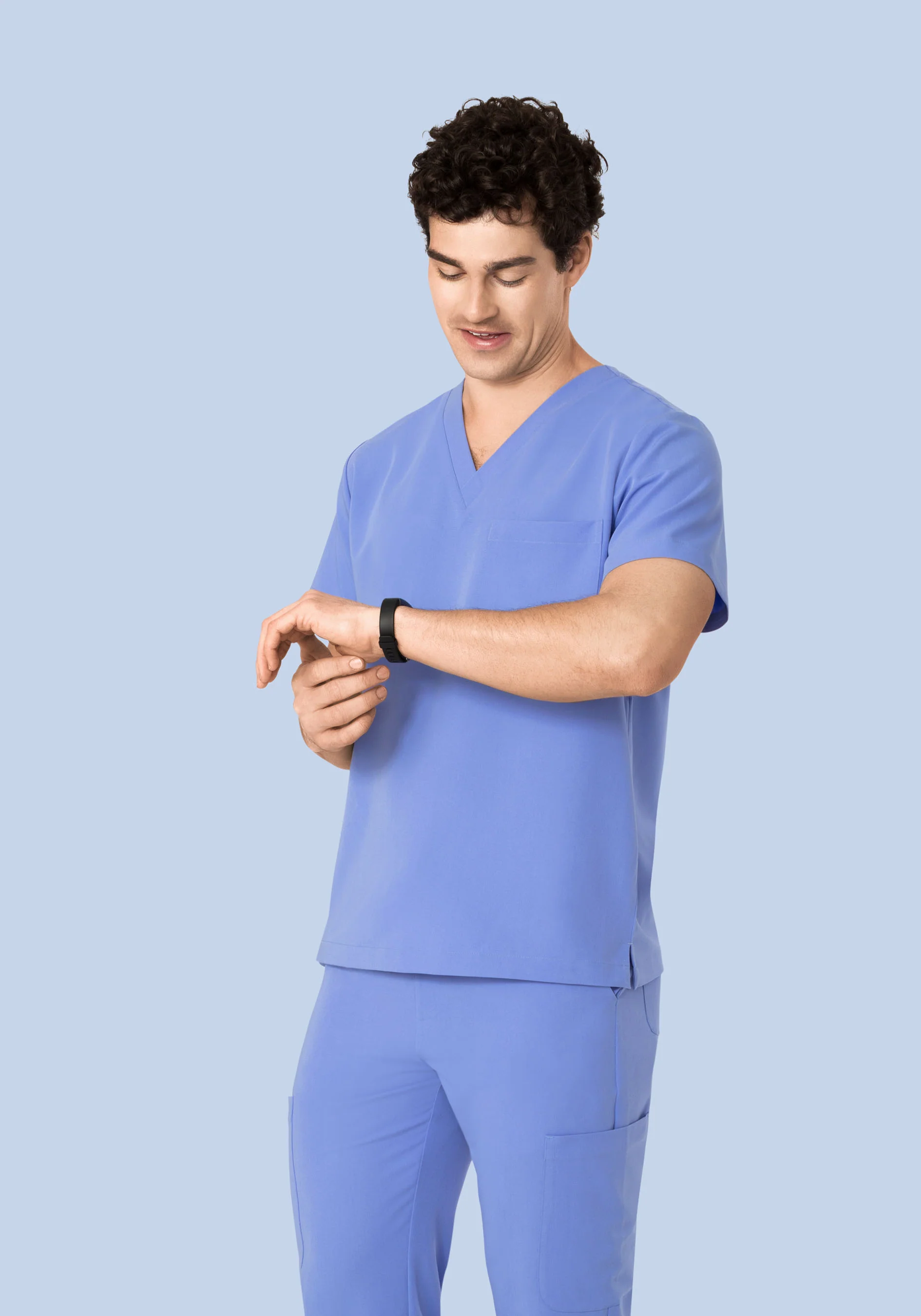 Two Pocket Top French Blue - Image 4