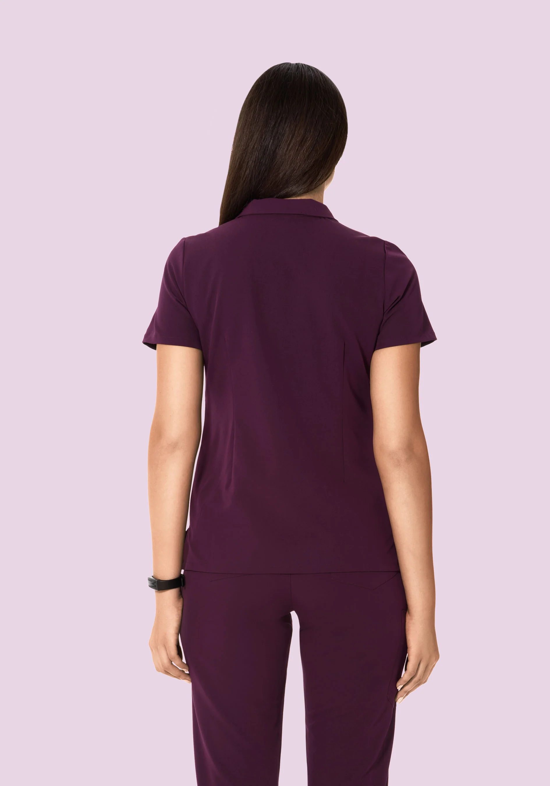 Multi Wear Collar Top Açaí - Image 4