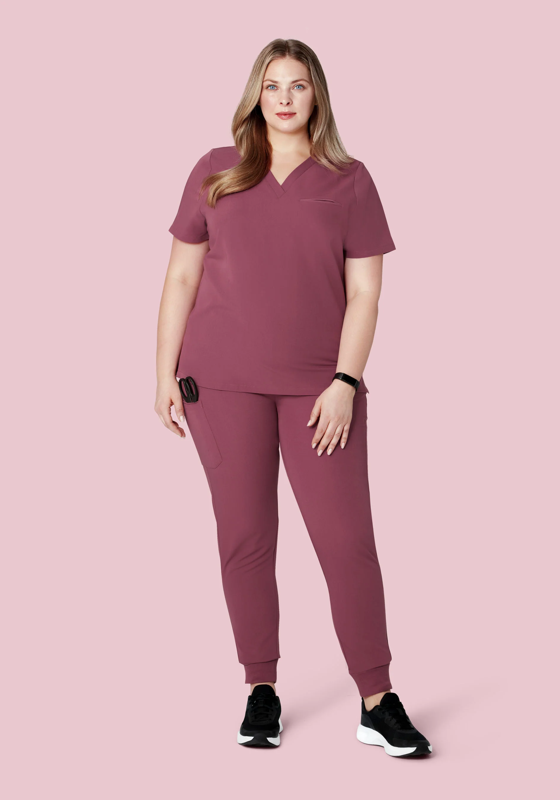 One Pocket Top Deep Mauve - Image 8