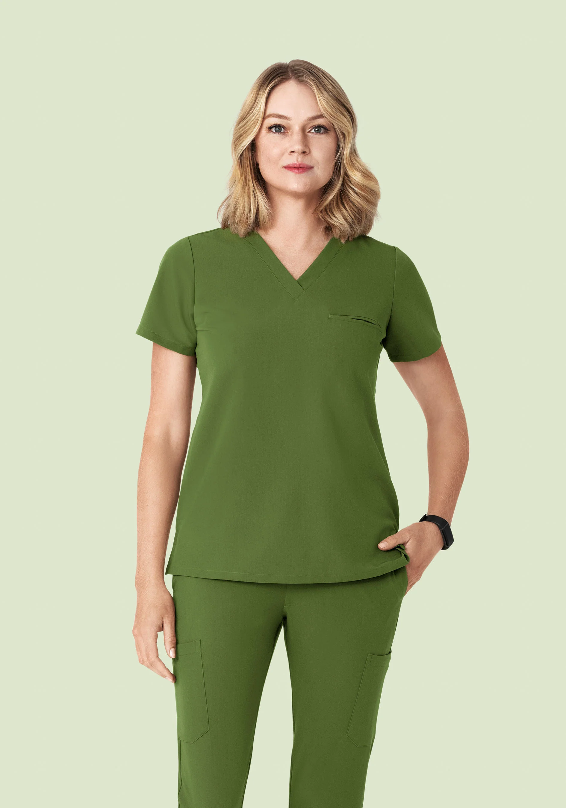 One Pocket Top Moss