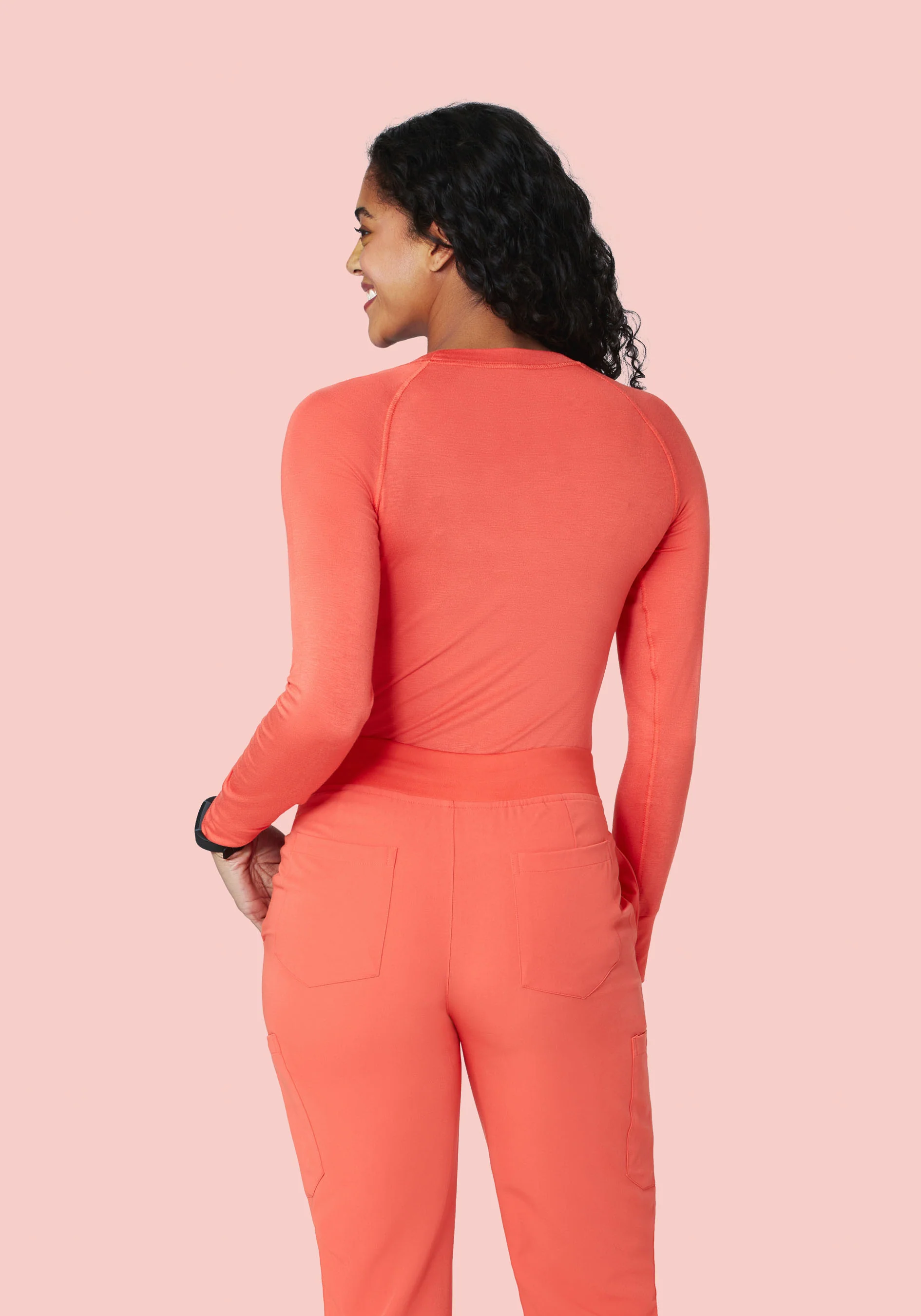 Women's Underscrubs Coral - Image 2