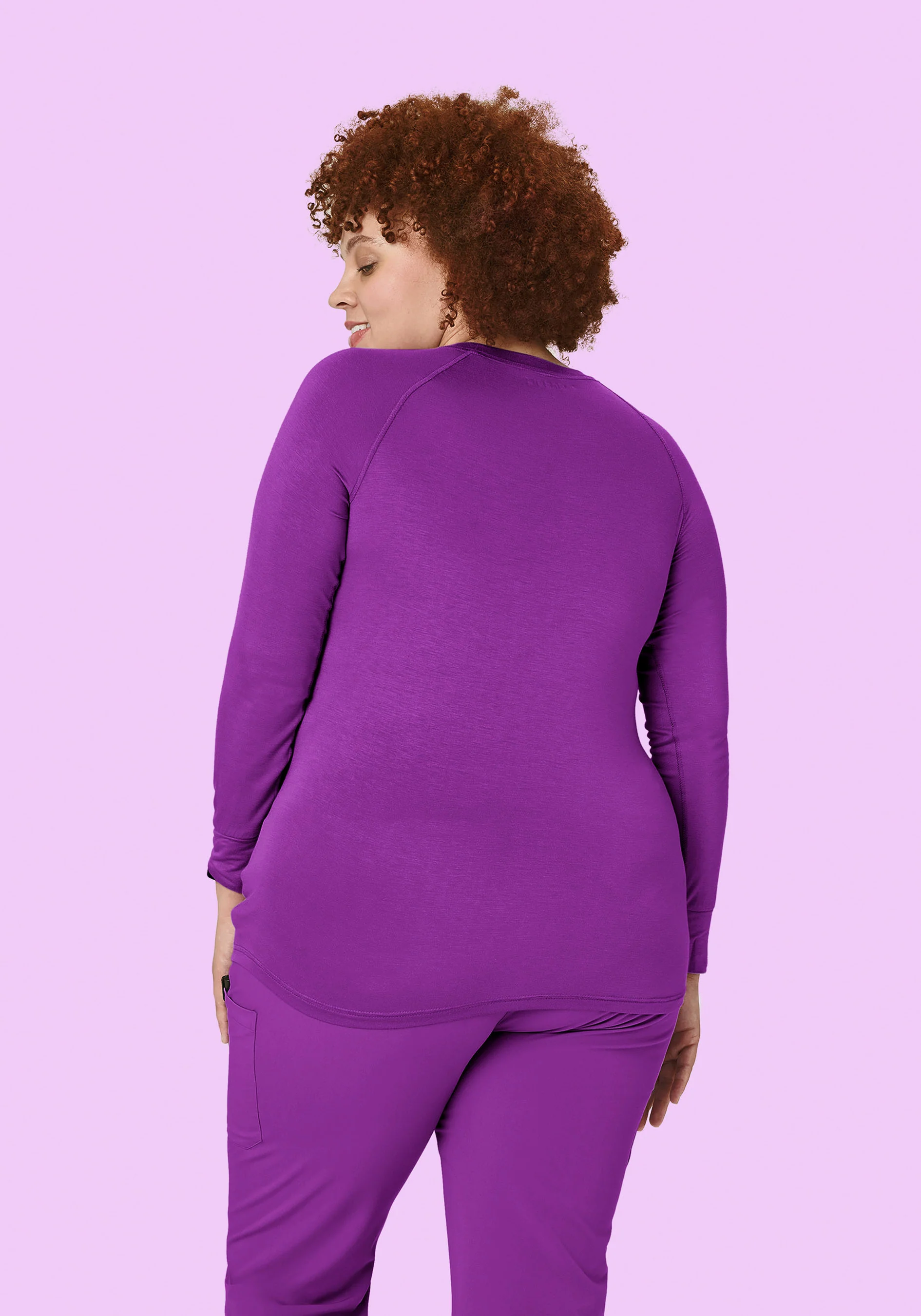 Women's Underscrubs Cyber Grape - Image 6