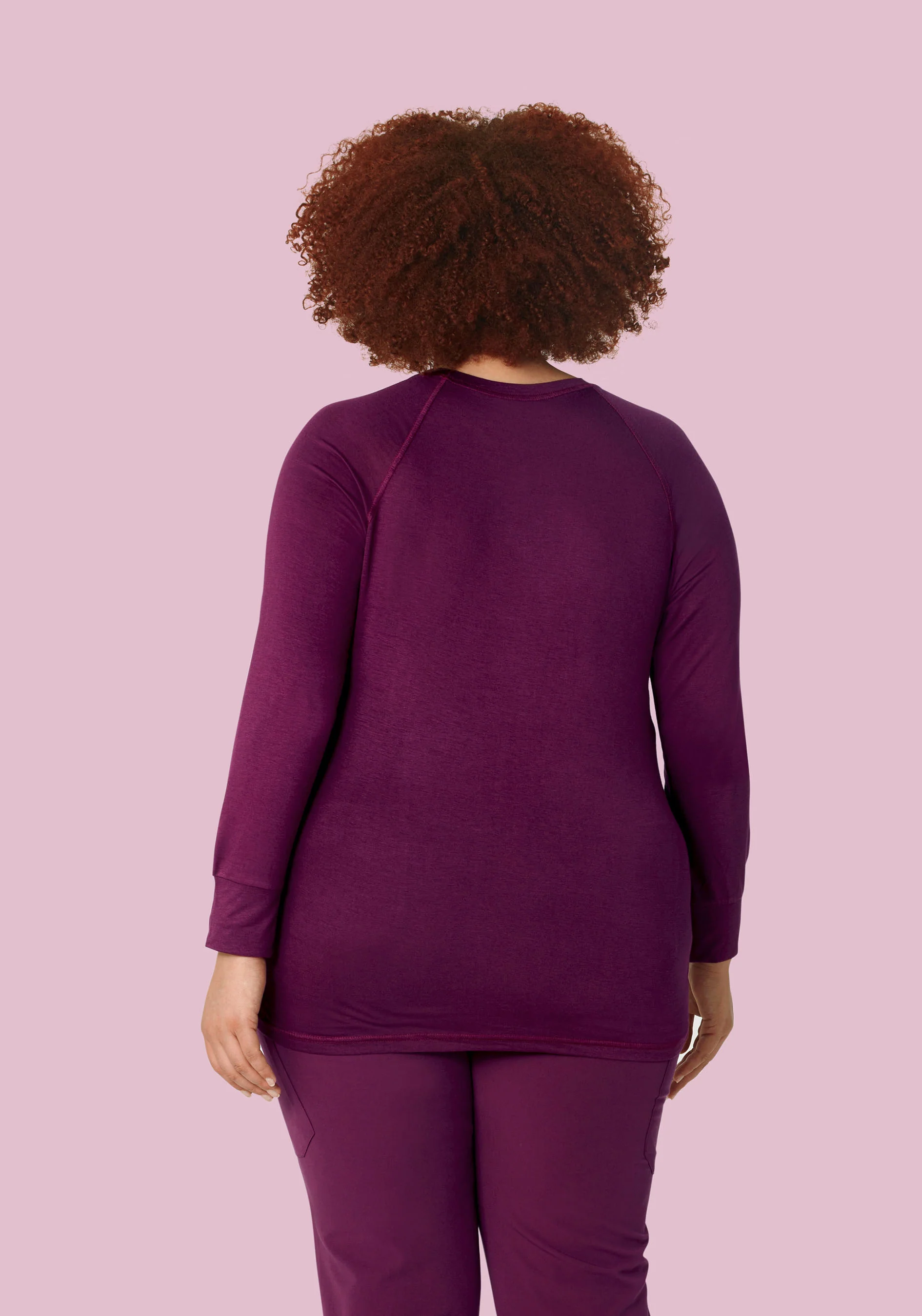 Women's Underscrubs Plum - Image 5